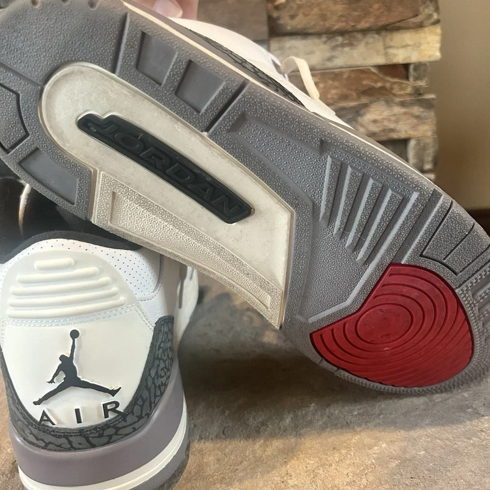 Nike Air Jordan 3 Retro Shoes 'Cement Grey' (2024) CT8532-106 Men's Size 13